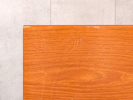 Офисная тумба для оргтехники Steelcase 800x460x730 ЛДСП Вишня Выдвижные ящики Франция_ТО2ЯШ-280923