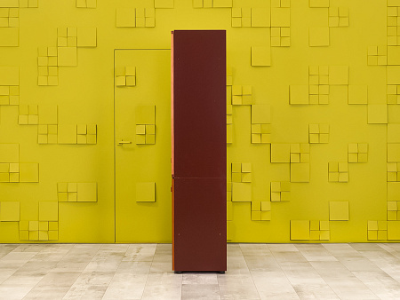 Шкаф в кабинет руководителя для документов GOODFURNITURE CANNES 900x455x2010 Комбинированный МДФ Оре