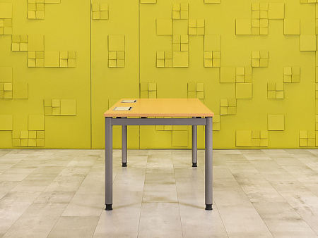 Стол для руководителя  Steelcase ЛДСП Бук Германия  СРПВ2-071223