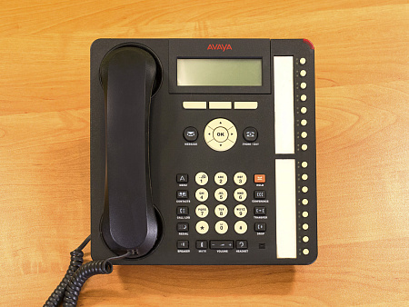 VoIP-телефон Avaya Пластик Чёрный Россия_Телефон-15071