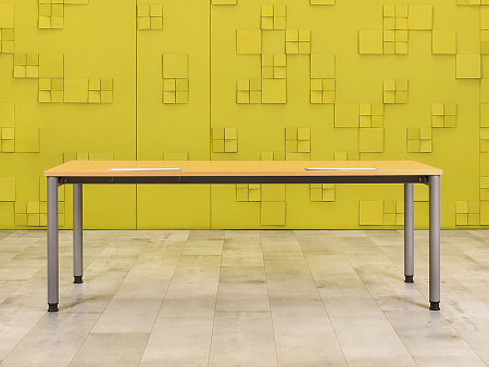 Стол для руководителя  Steelcase ЛДСП Бук Германия  СРПВ2-071223